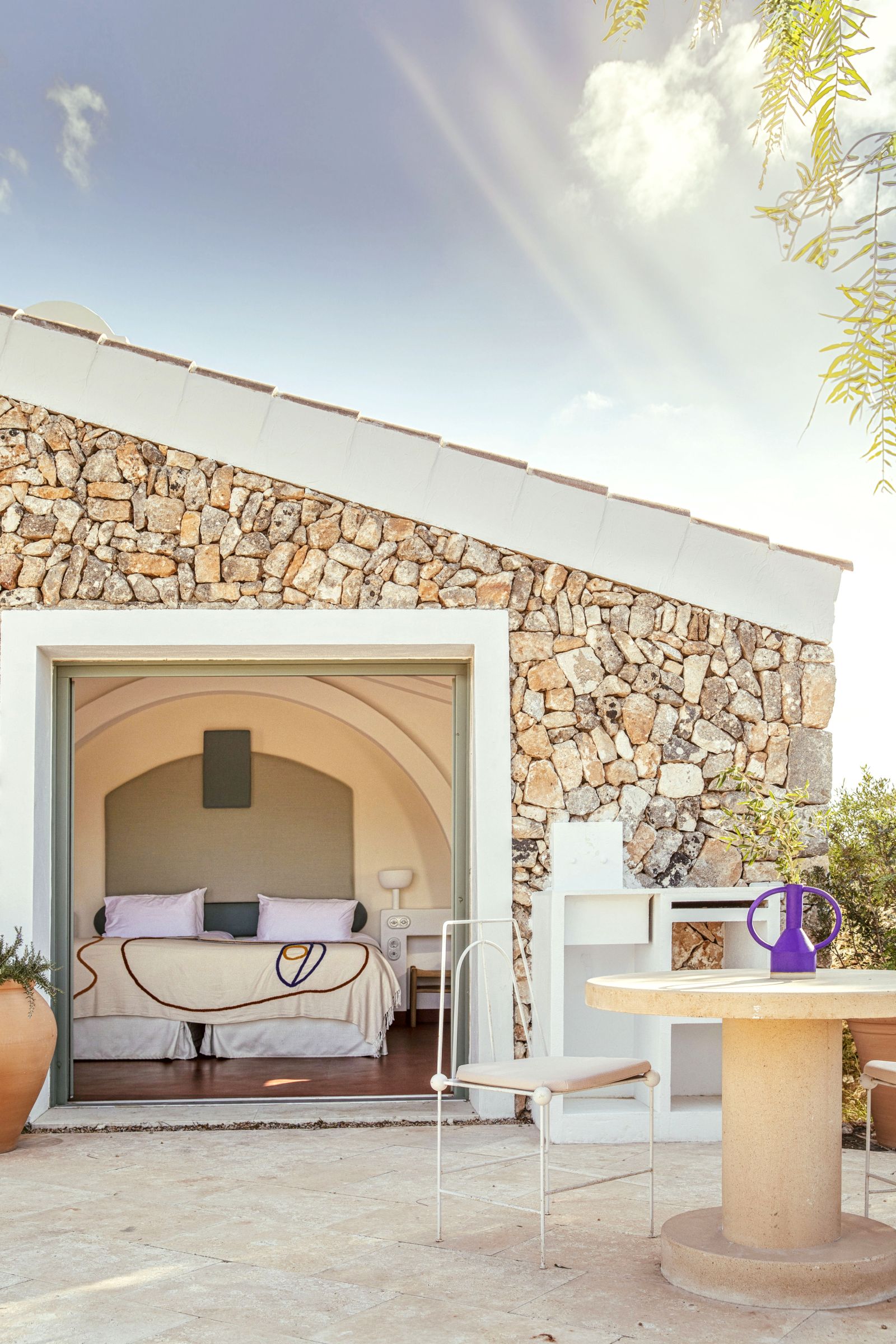 One of the villas at the Menorca Experimental hotel