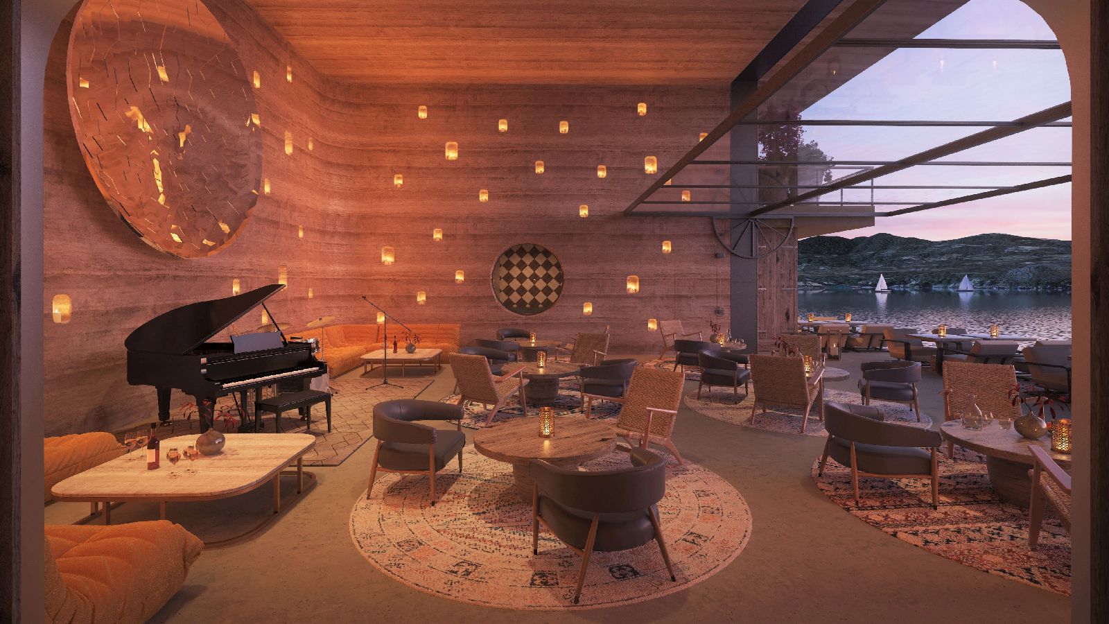 Live music cave at the Six Senses Ibiza