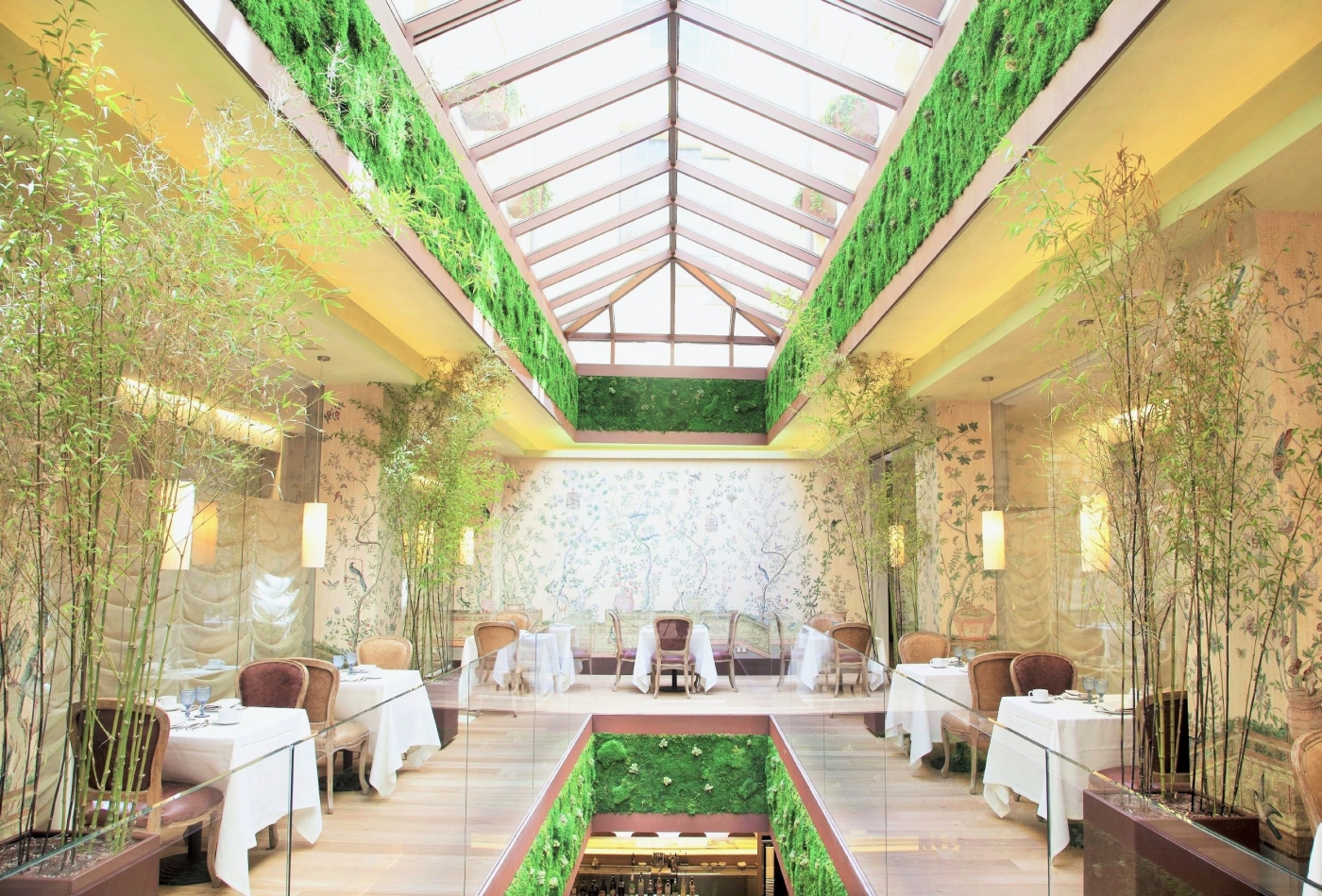 Conservatoy breakfast room at URSO Hotel and Spa Madrid Spain