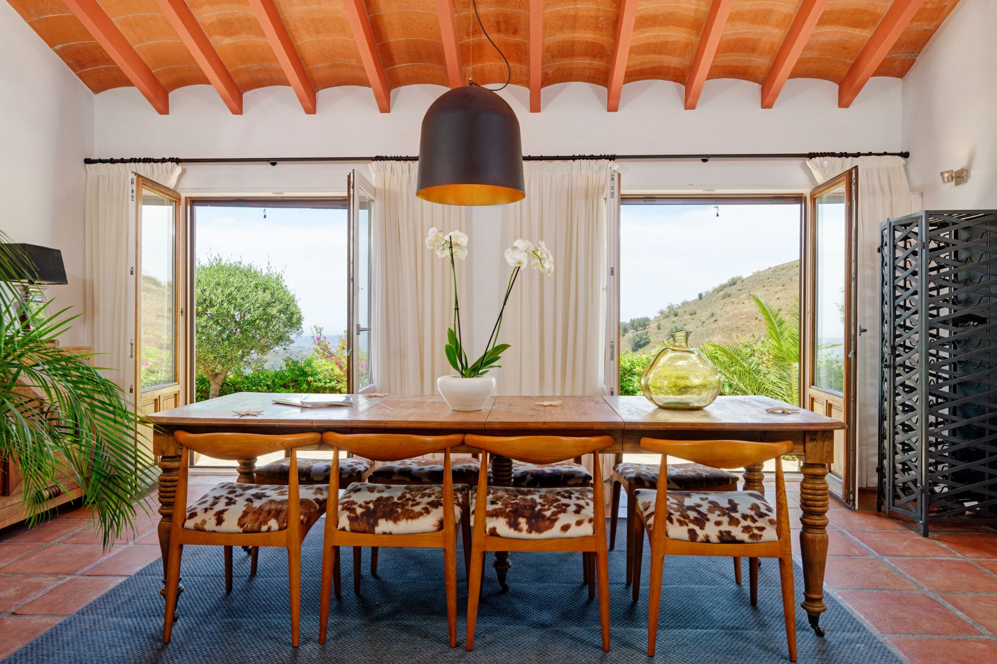 Dining room at El Refugio