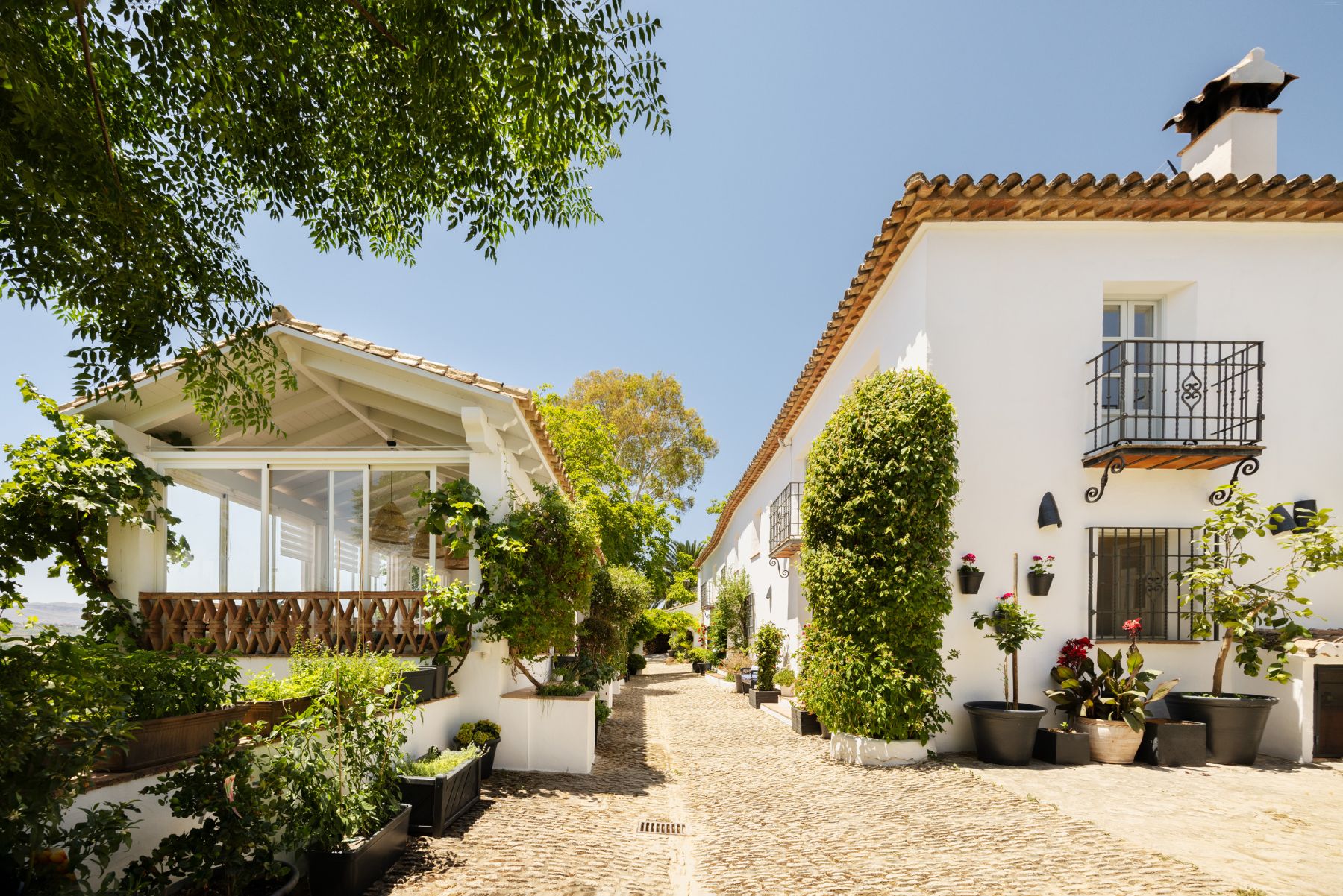 Exterior view of Finca Flores, Andalucia