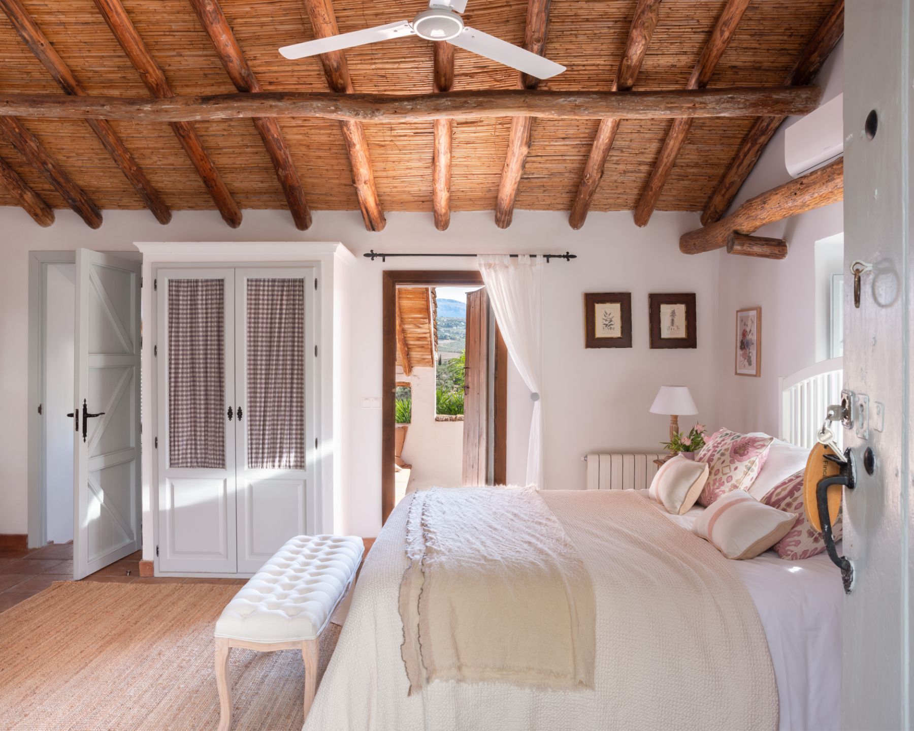 Bedroom at Finca Flores, Andalucia