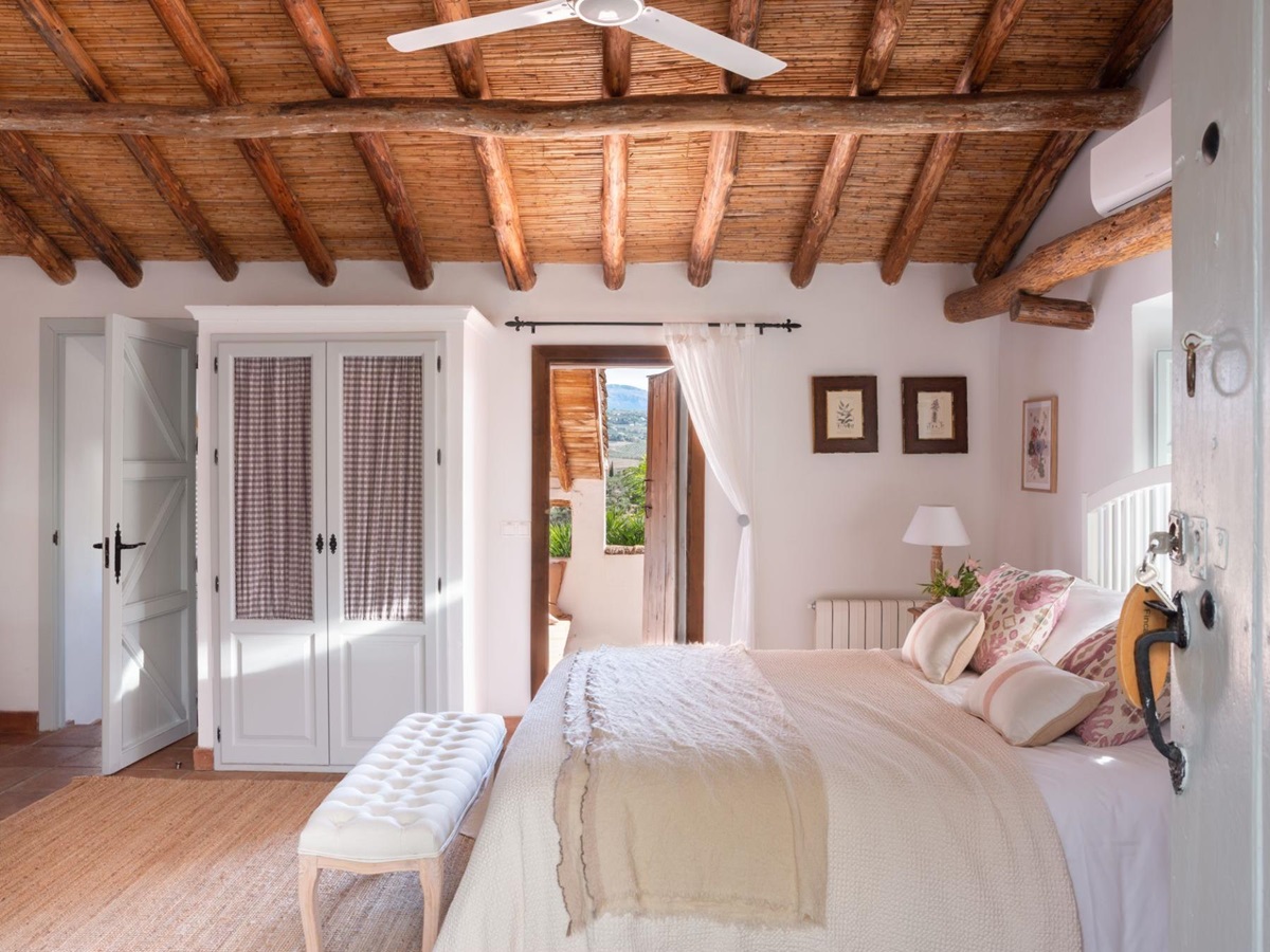 Bedroom at Finca Flores, Andalucia
