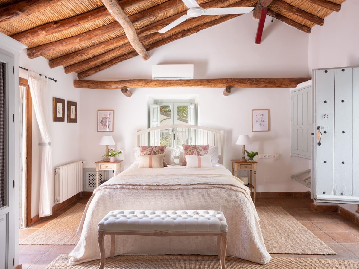 Bedroom at Finca Flores, Andalucia