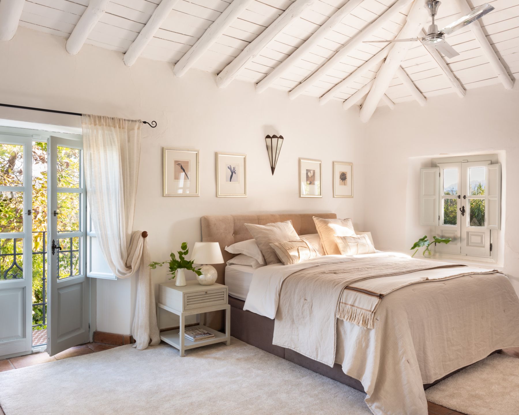 Bedroom at Finca Flores, Andalucia