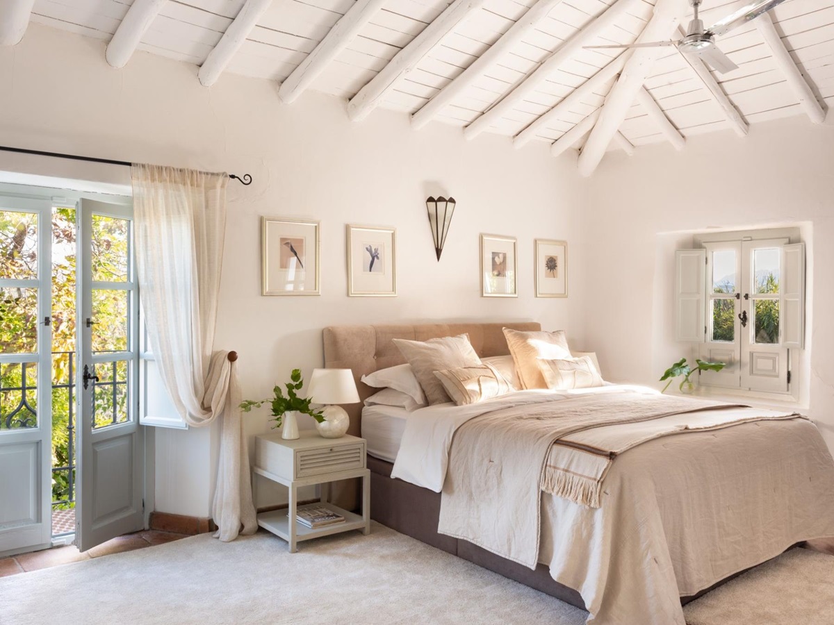 Bedroom at Finca Flores, Andalucia