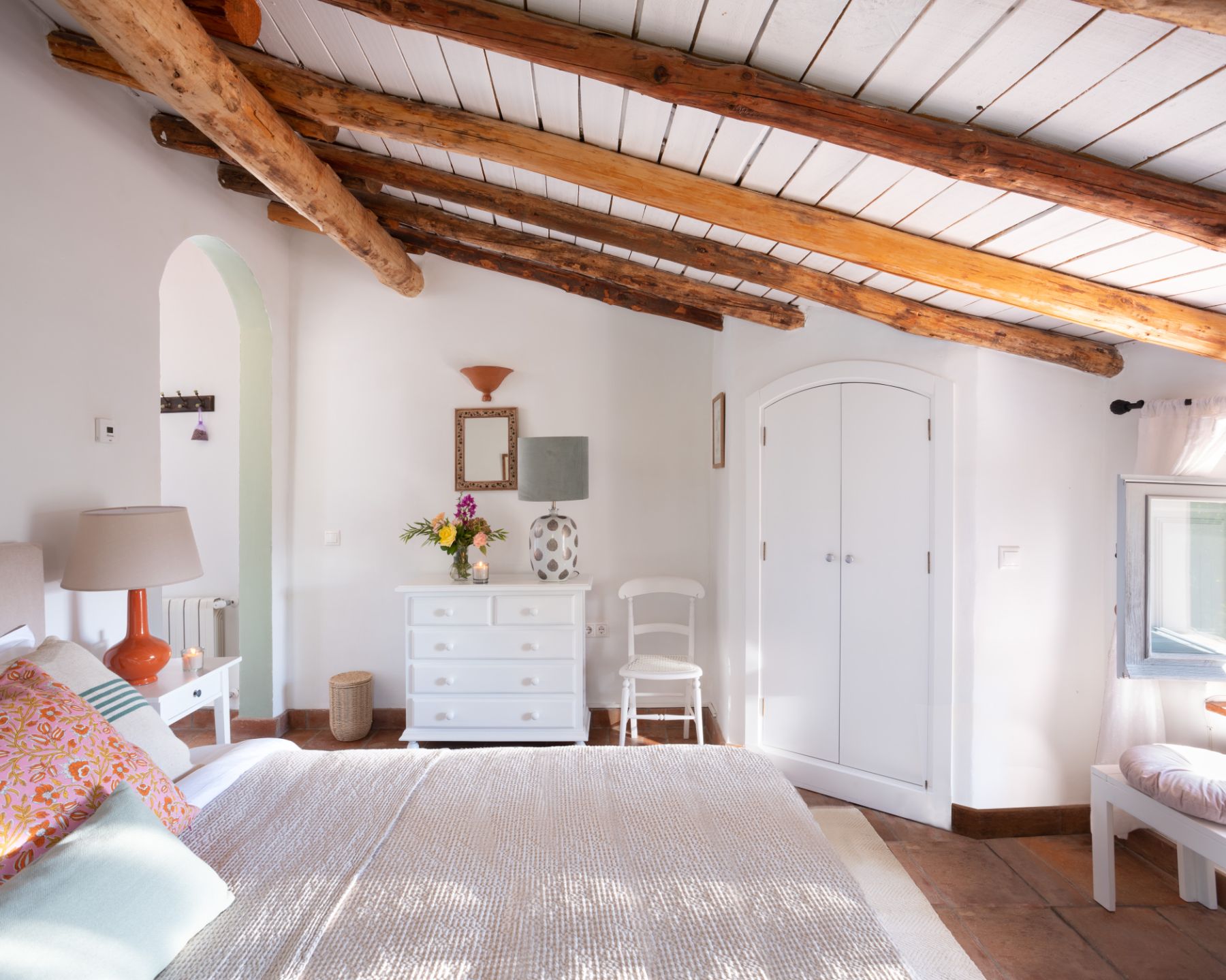 Bedroom at Finca Flores, Andalucia