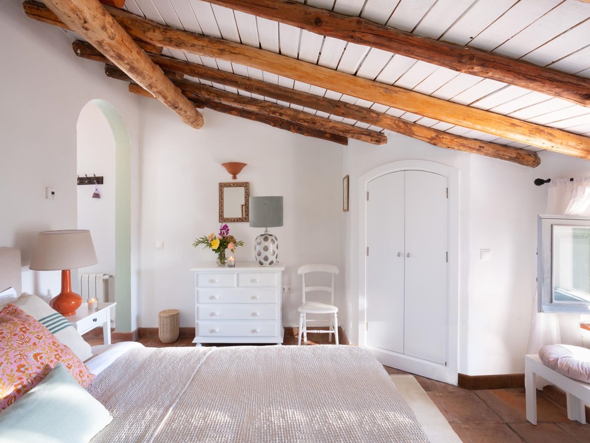 Bedroom at Finca Flores, Andalucia
