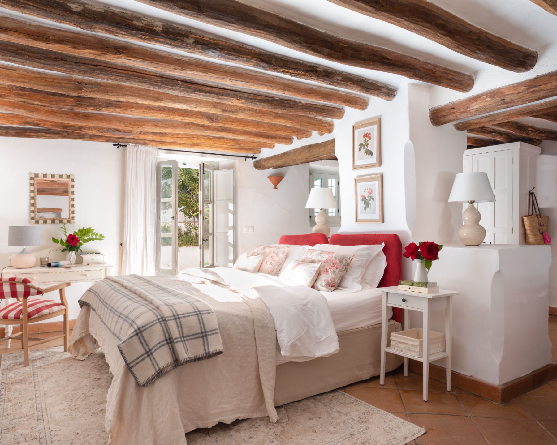 Bedroom at Finca Flores, Andalucia