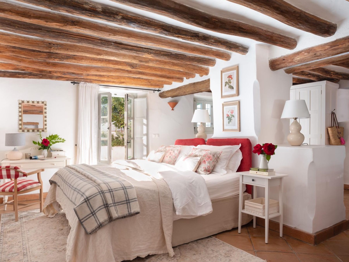Bedroom at Finca Flores, Andalucia