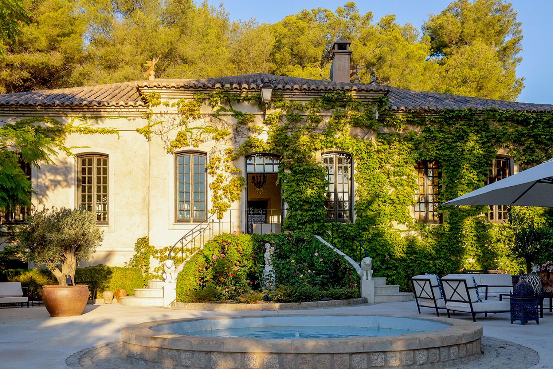 Entrance at Finca Jardin Bonito, Andalucia