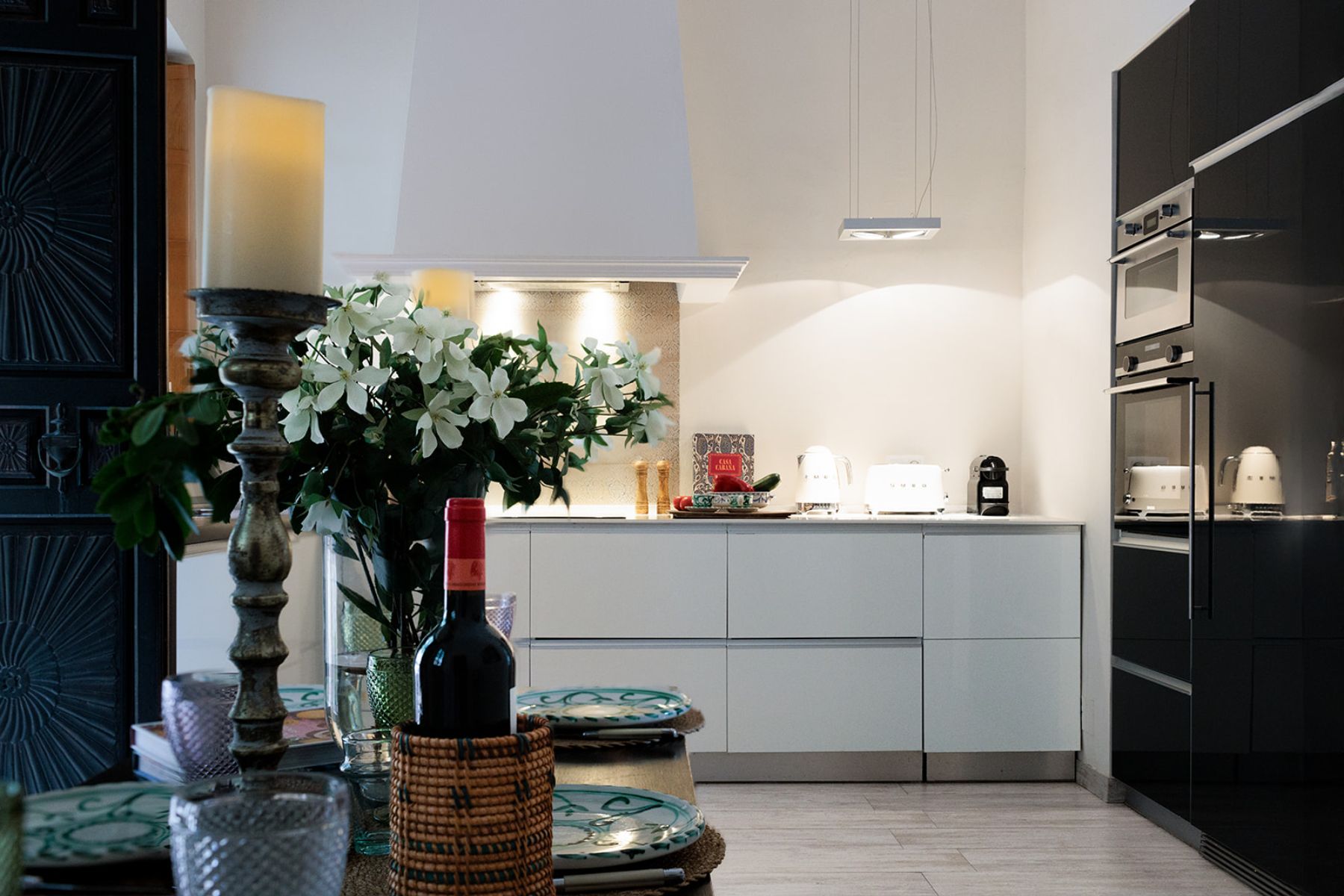 Kitchen at Finca Jardin Bonito, Andalucia