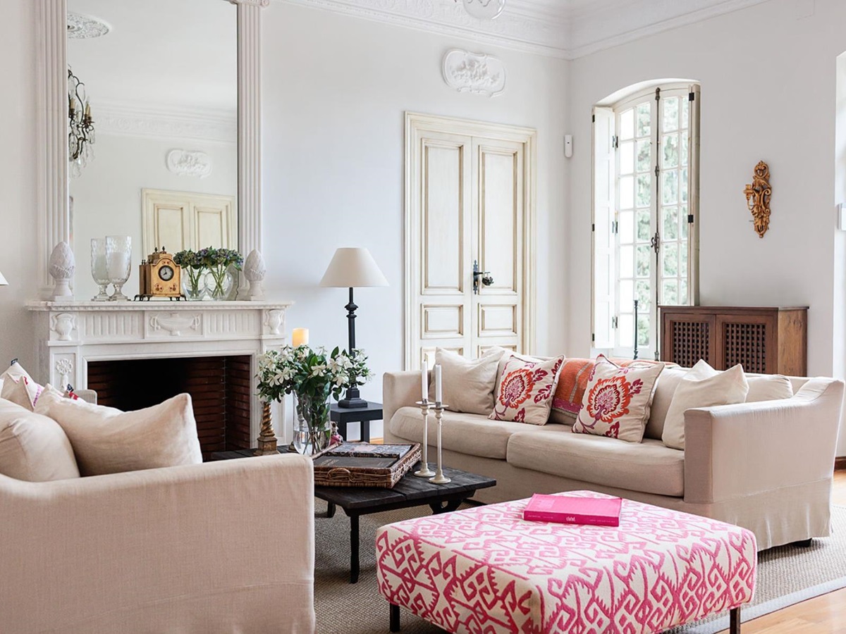 Living room at Finca Jardin Bonito, Andalucia