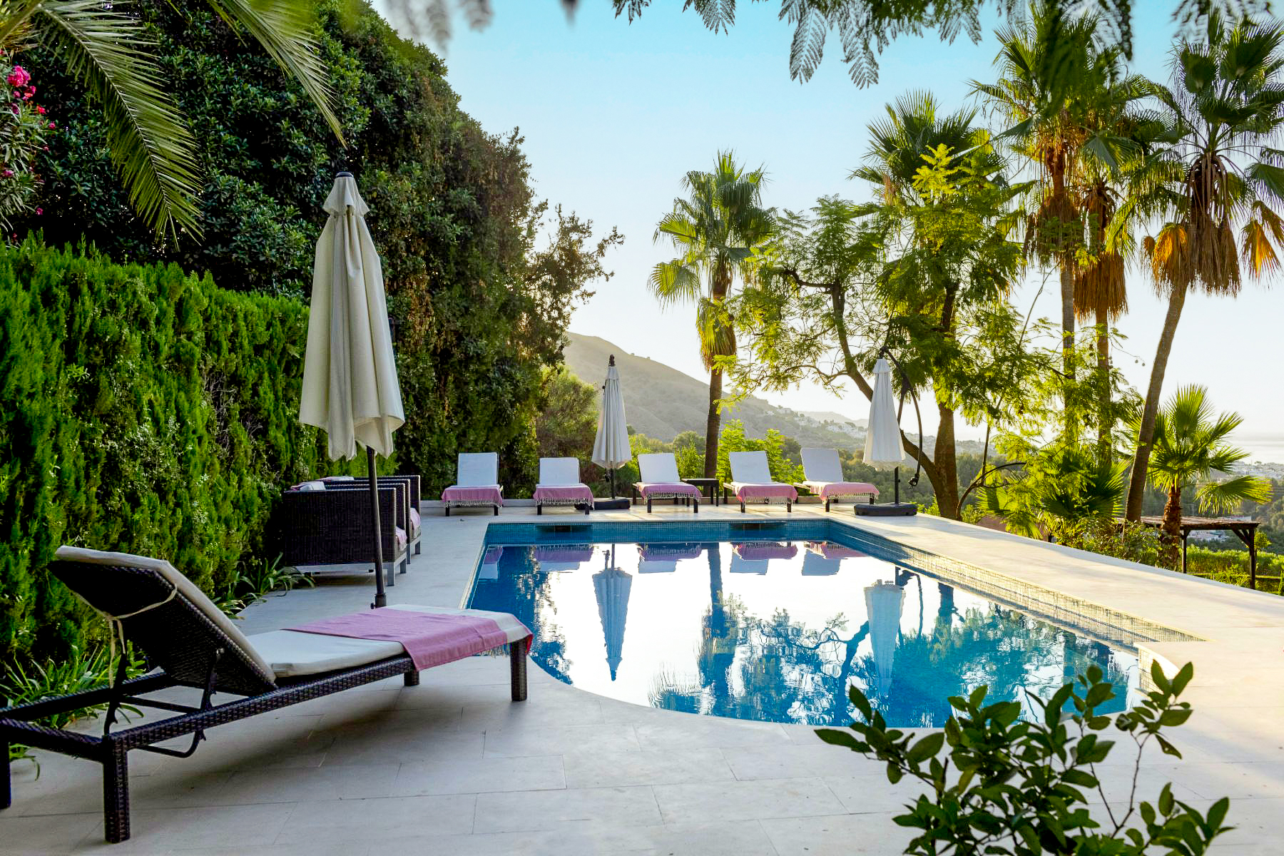 Pool at Finca Jardin Bonito, Andalucia