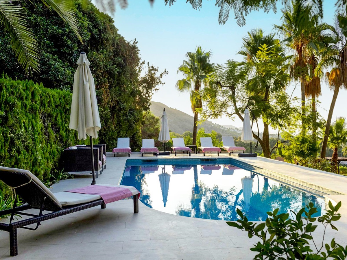 Pool at Finca Jardin Bonito, Andalucia