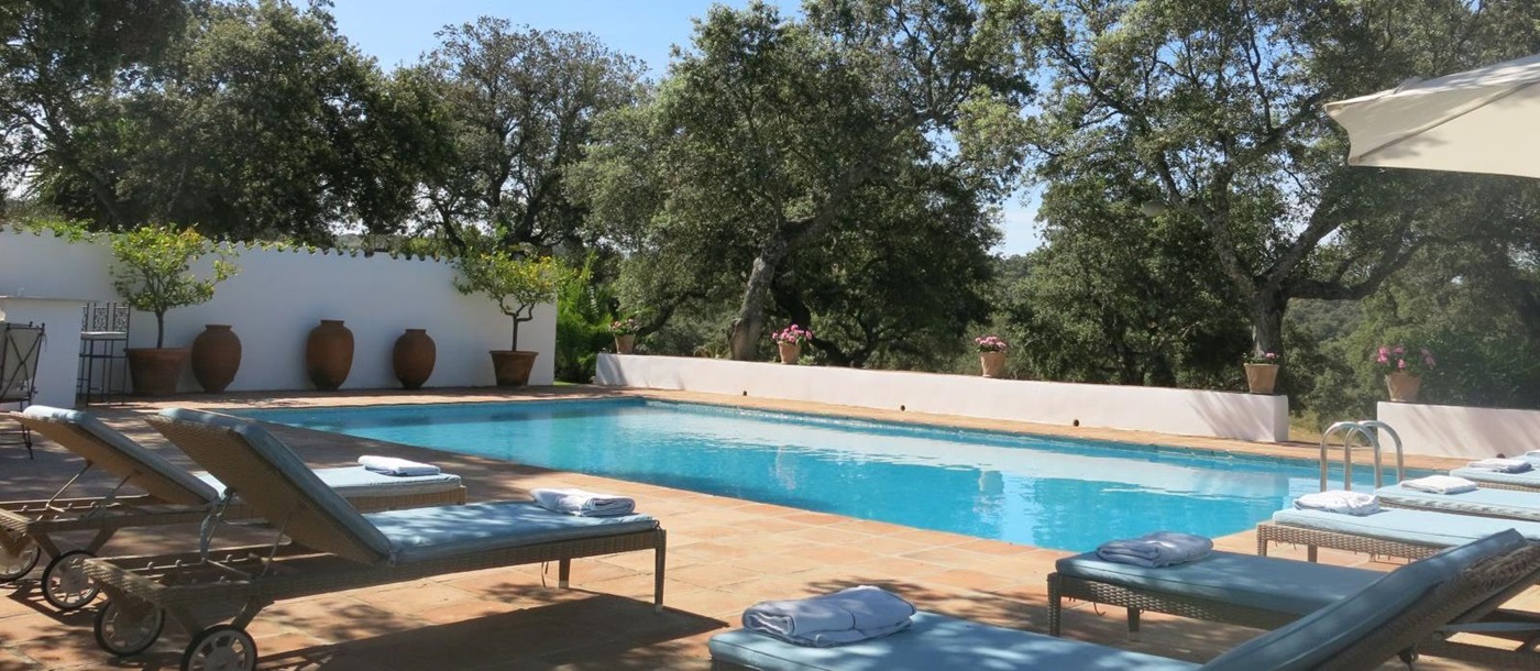 the pool at finca torillo