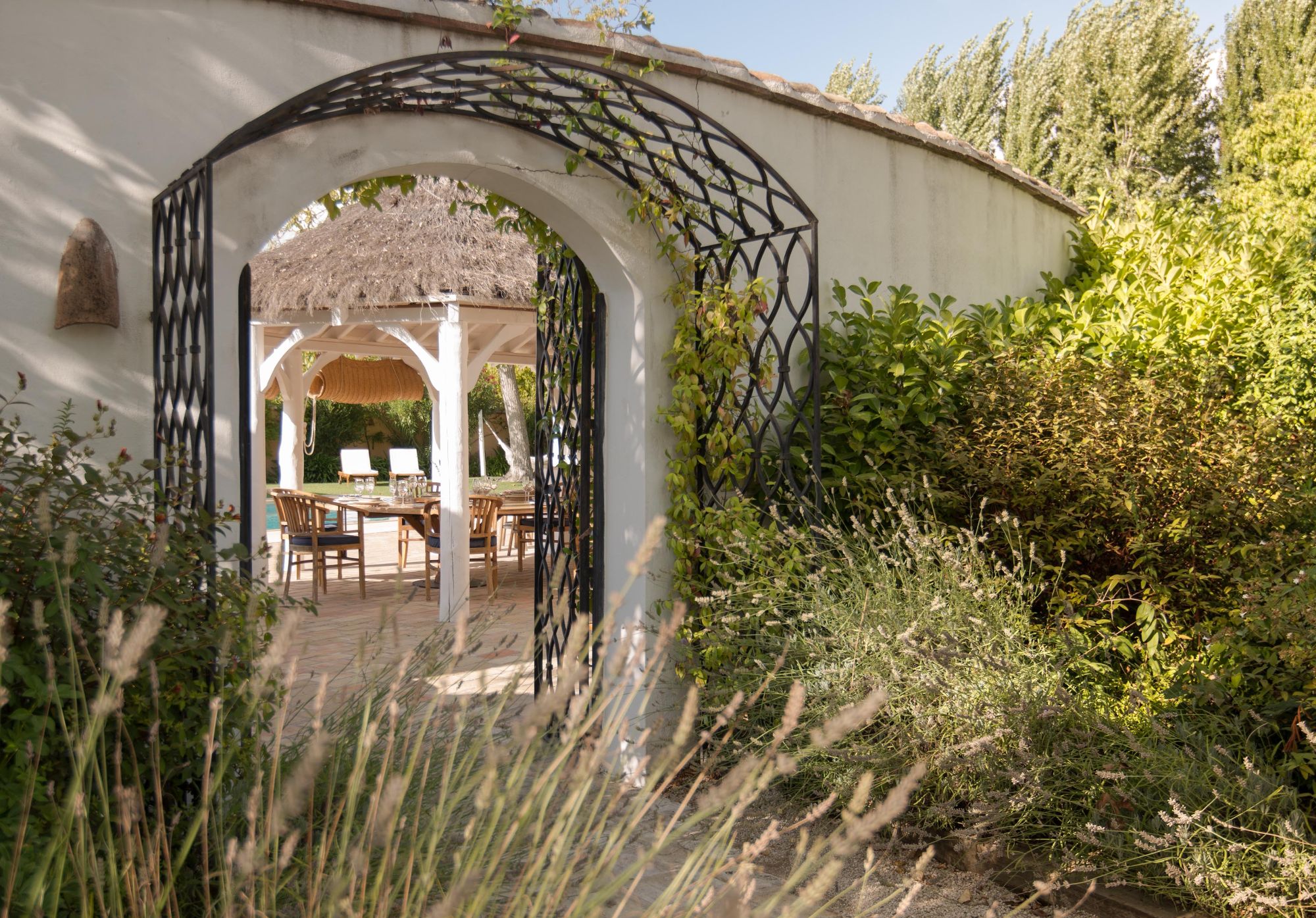 Garden at La Huerte el Noque