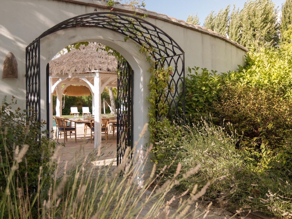 Garden at La Huerte el Noque