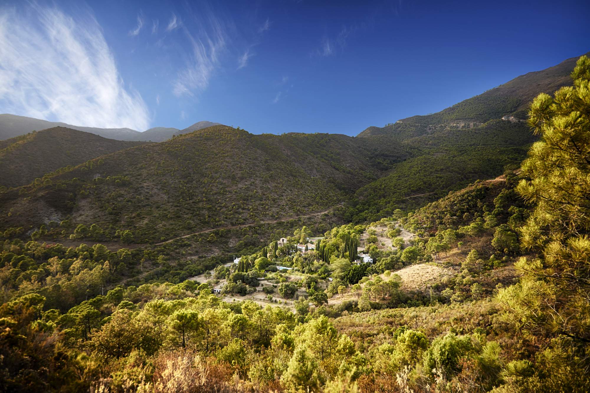 View of Tramores Estate, Andalucia