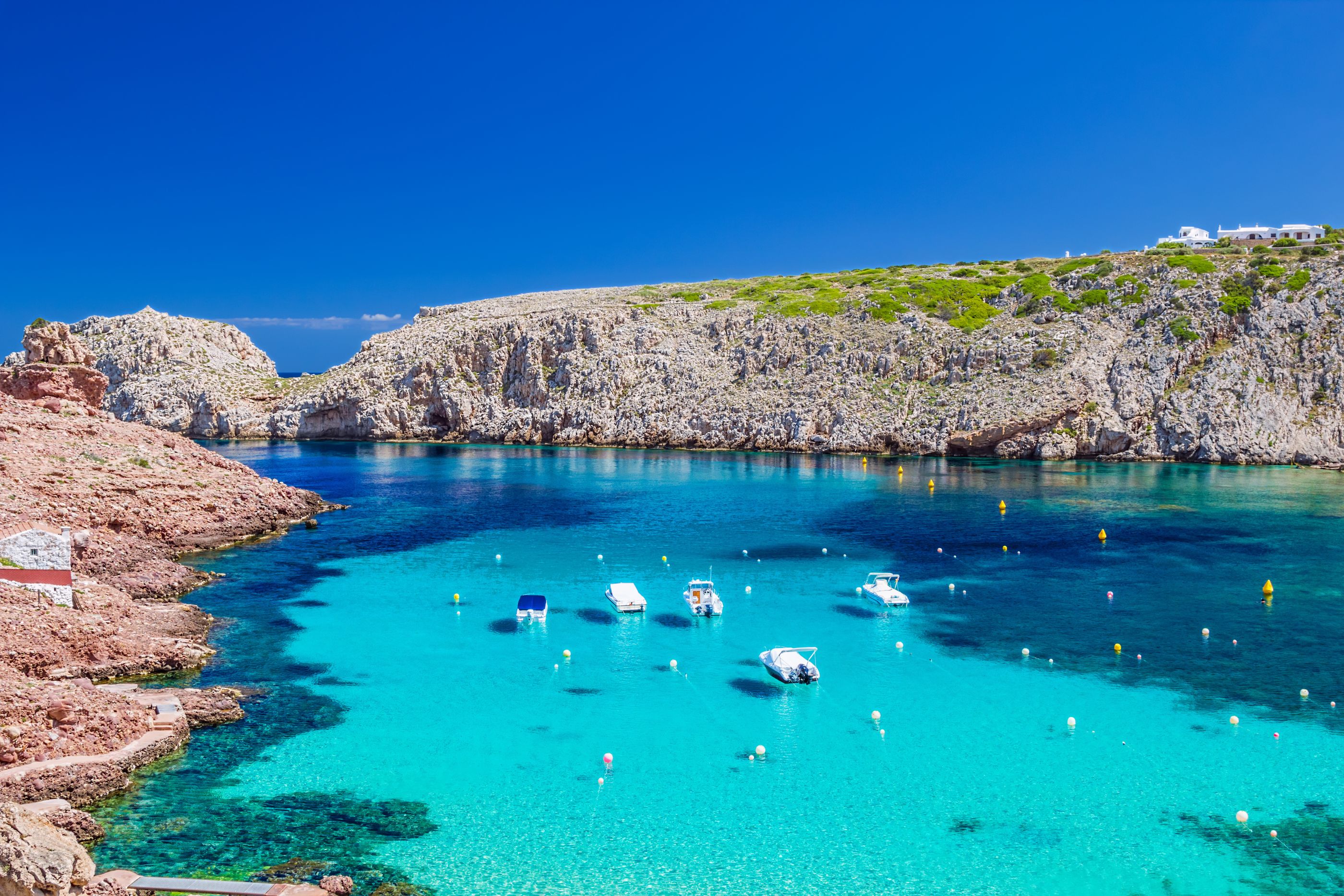 Cala Morell Cove in Menorca