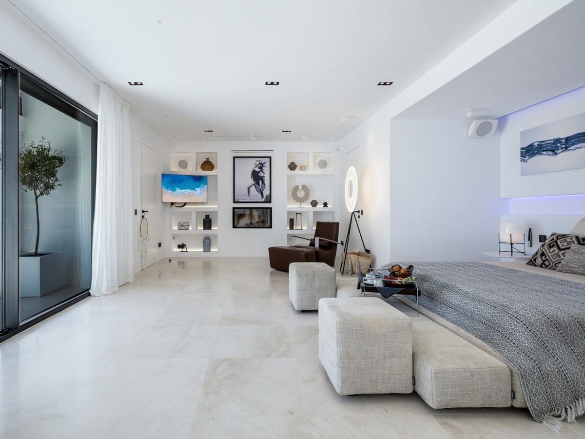 Master Bedroom at Can Nemo in Ibiza