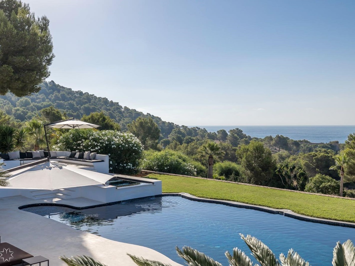 Pool at Can Nemo in Ibiza