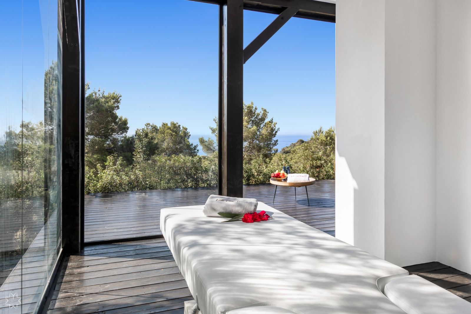 Massage Area at Can Nemo in Ibiza