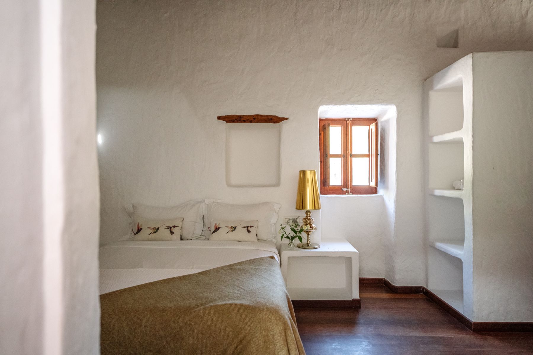 Double bedroom at Casa Sabena, Ibiza