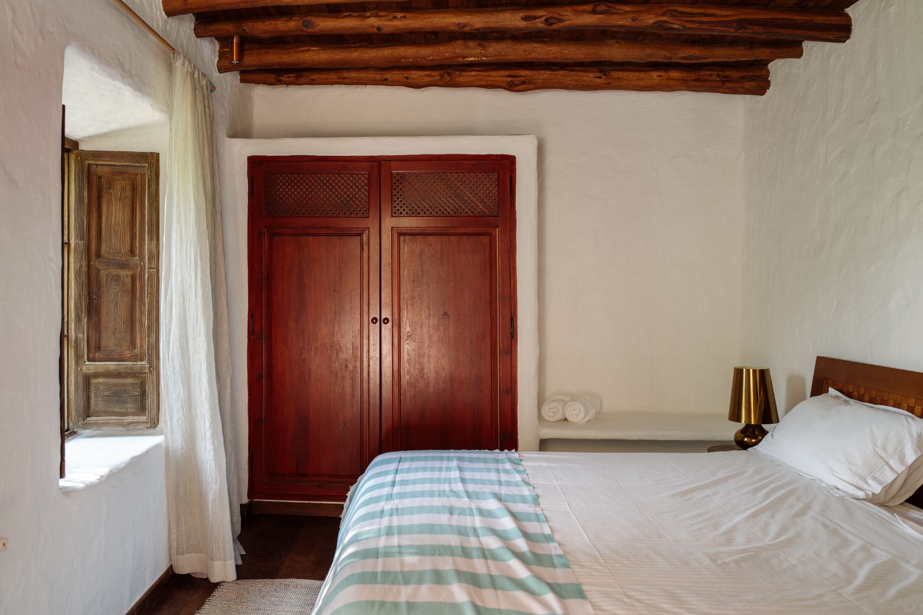 Double bedroom at Casa Sabena, Ibiza