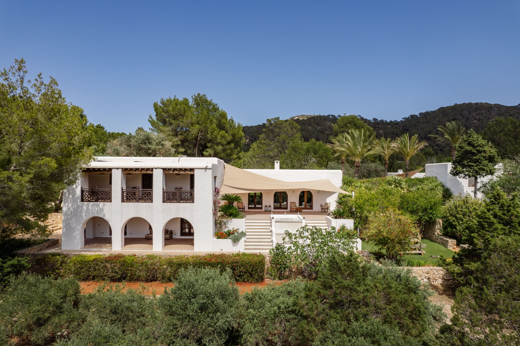 Exterior view of Casa Sabena, Ibiza
