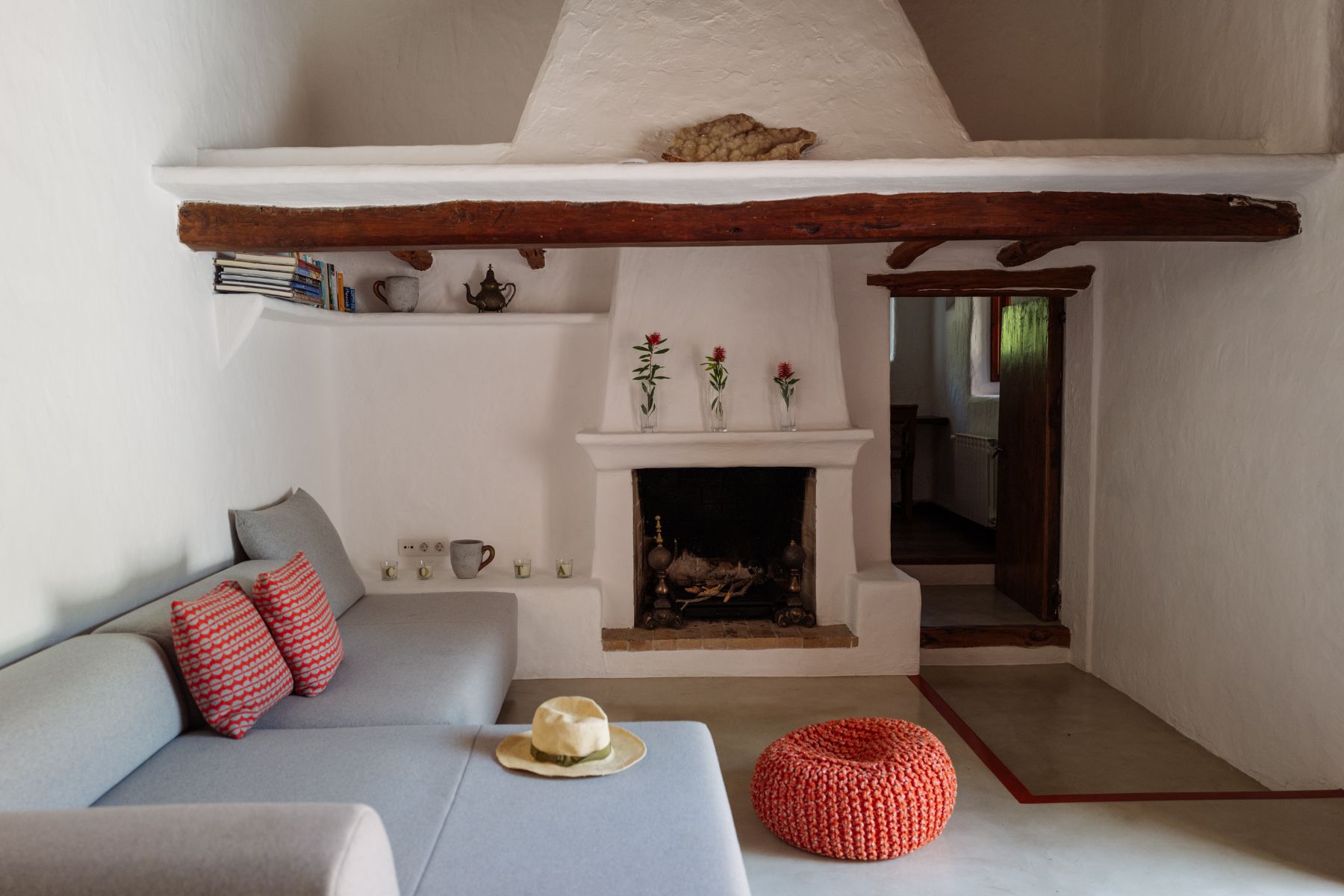 Seating area at Casa Sabena