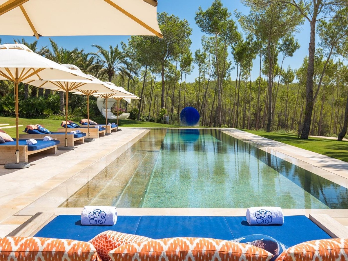 Swimmingp ool of Villa Xi, Ibiza