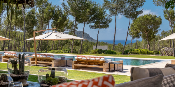 Villa Xi, Ibiza Villa, Pool View