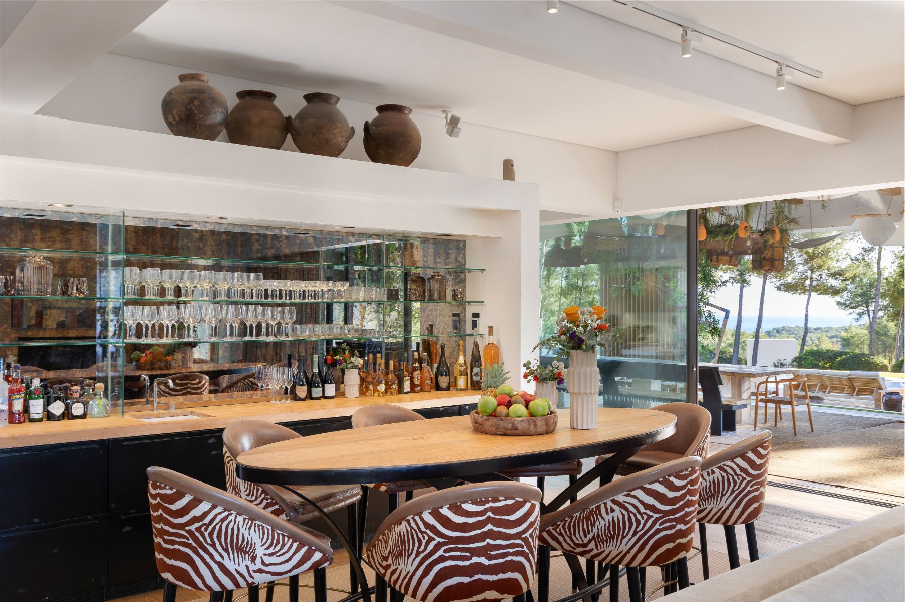 Bar at Villa Xi, Ibiza