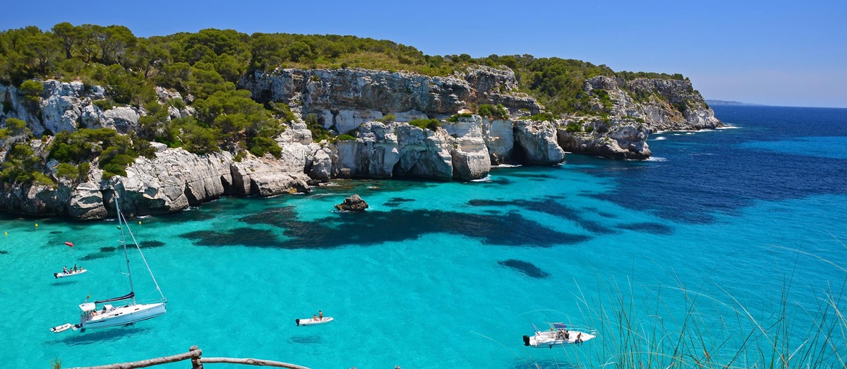 Macarella Bay in Menorca