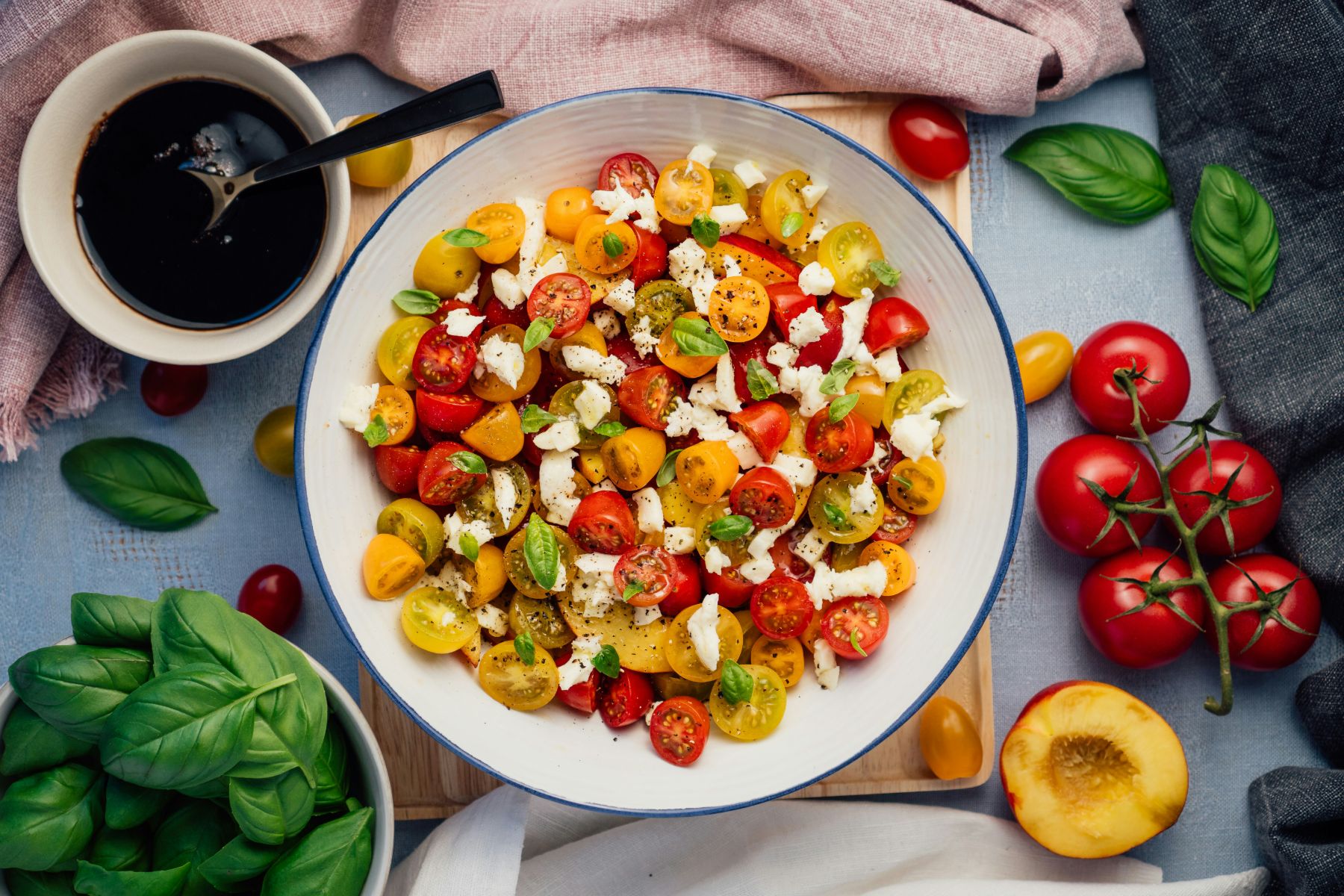 A traditional Mallorcan trempo salad
