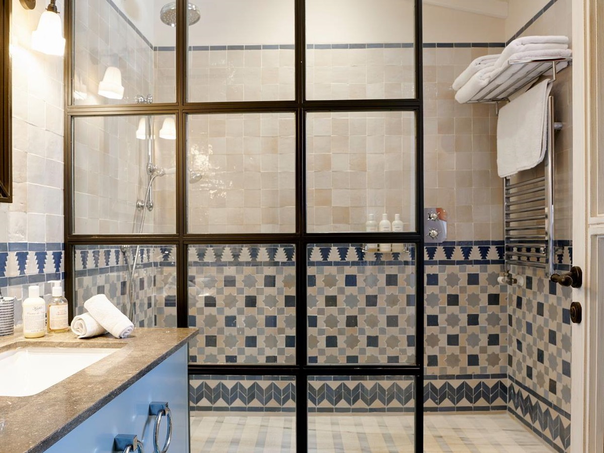 Bathroom at Casa Azul