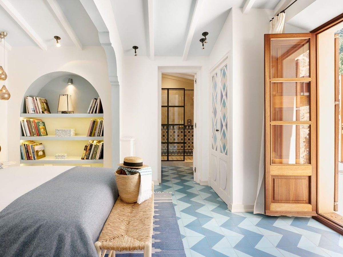 Double bedroom at Casa Azul