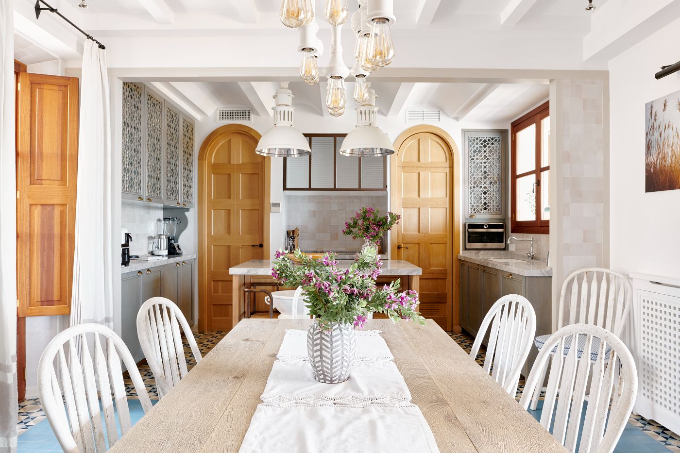 Dining room at Casa Azul