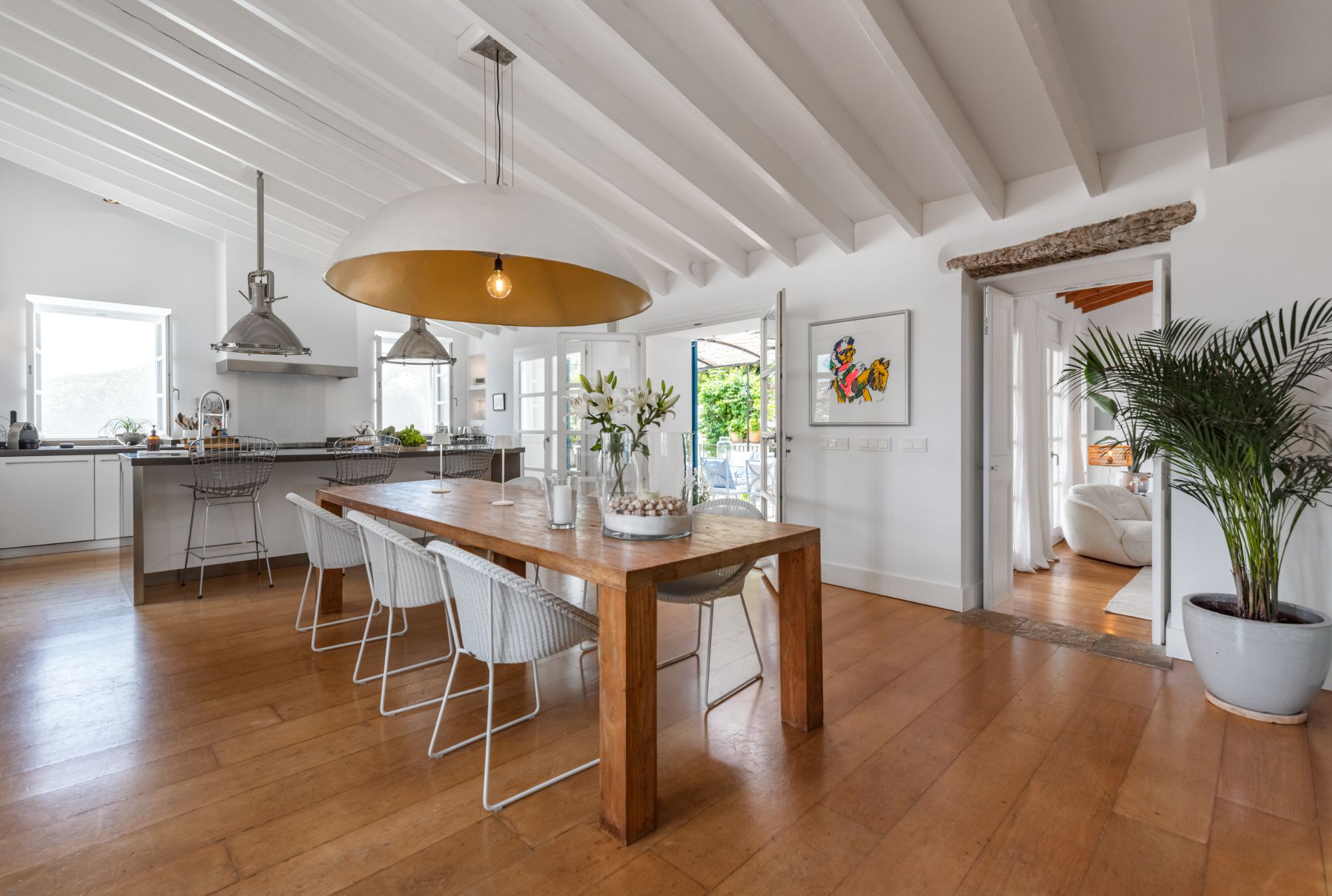 Dining room at Casa Blanca