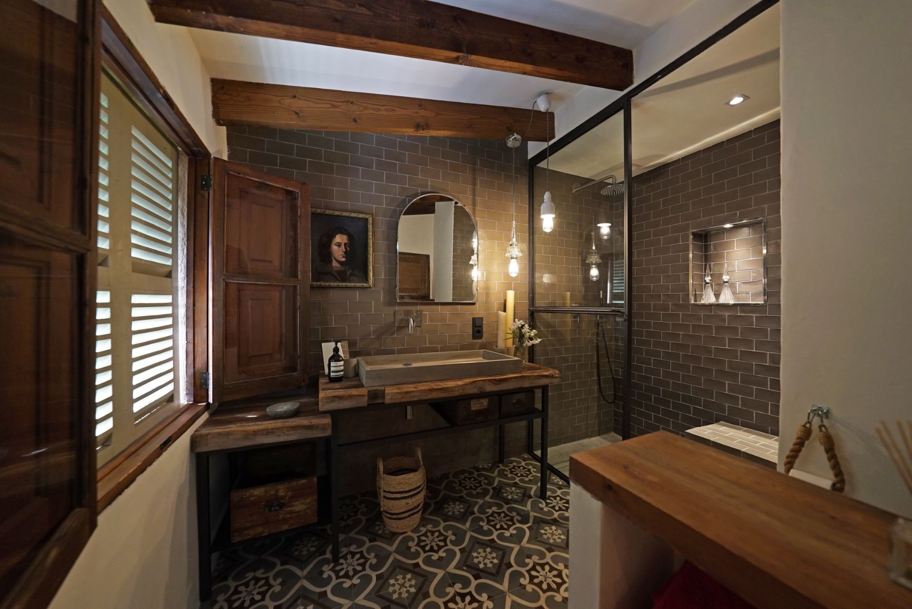 Bathroom at Casa Serenidad, Mallorca