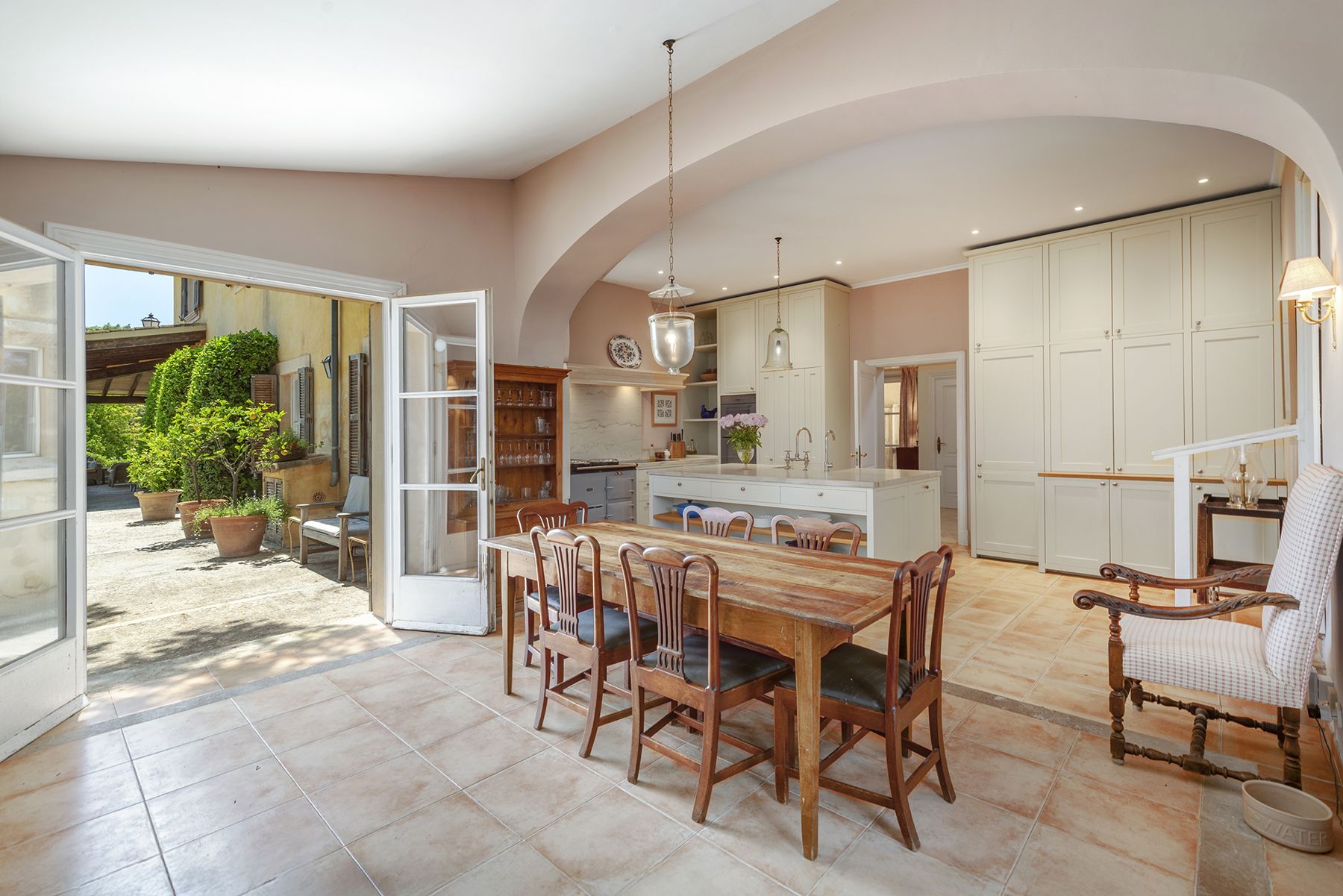 Kitchen at Finca del Bosque, Mallorca