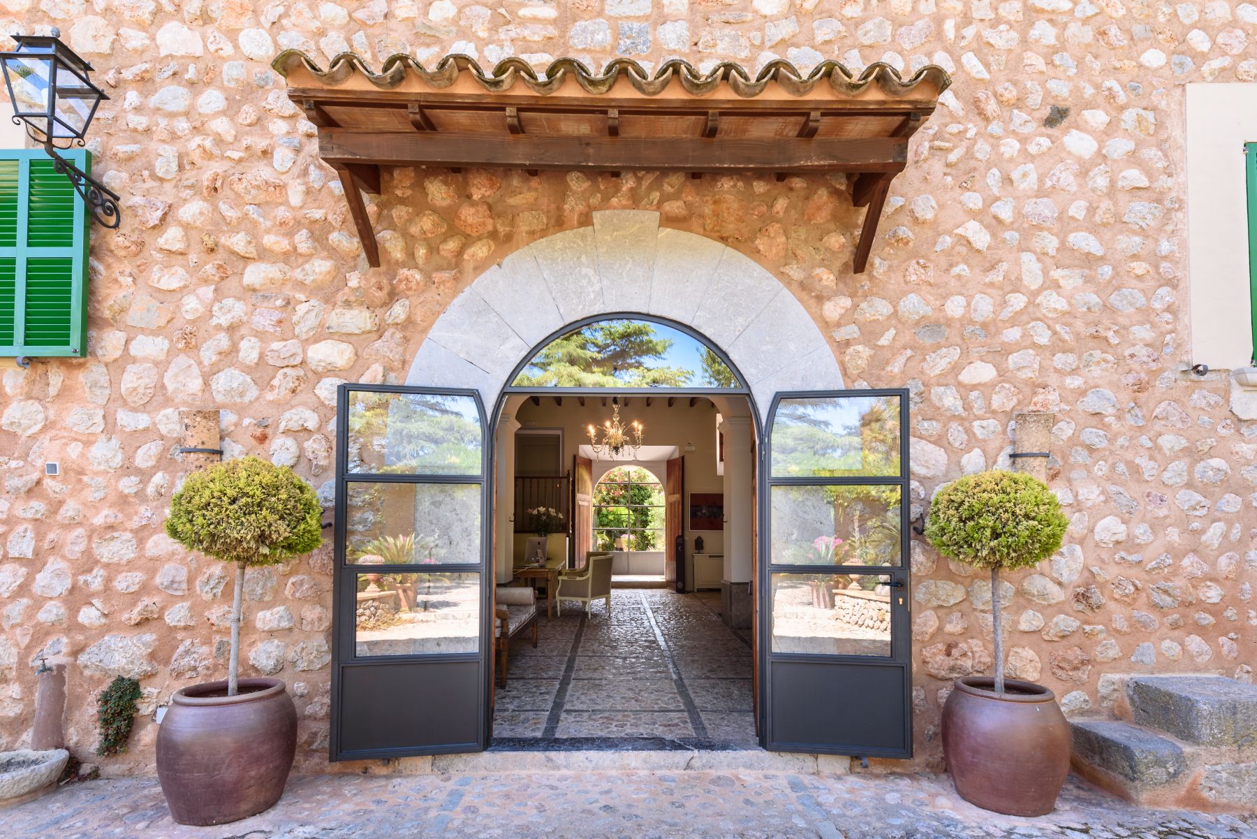 Entrance at Finca Paraiso, Mallorca
