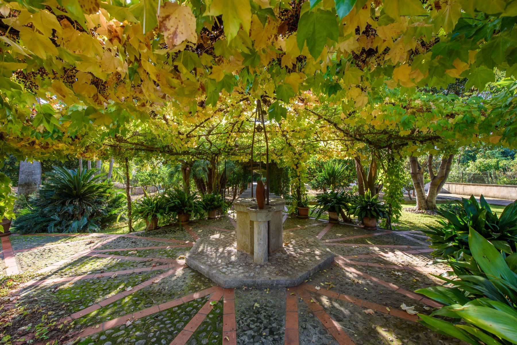 Garden at Finca Paraiso, Mallorca