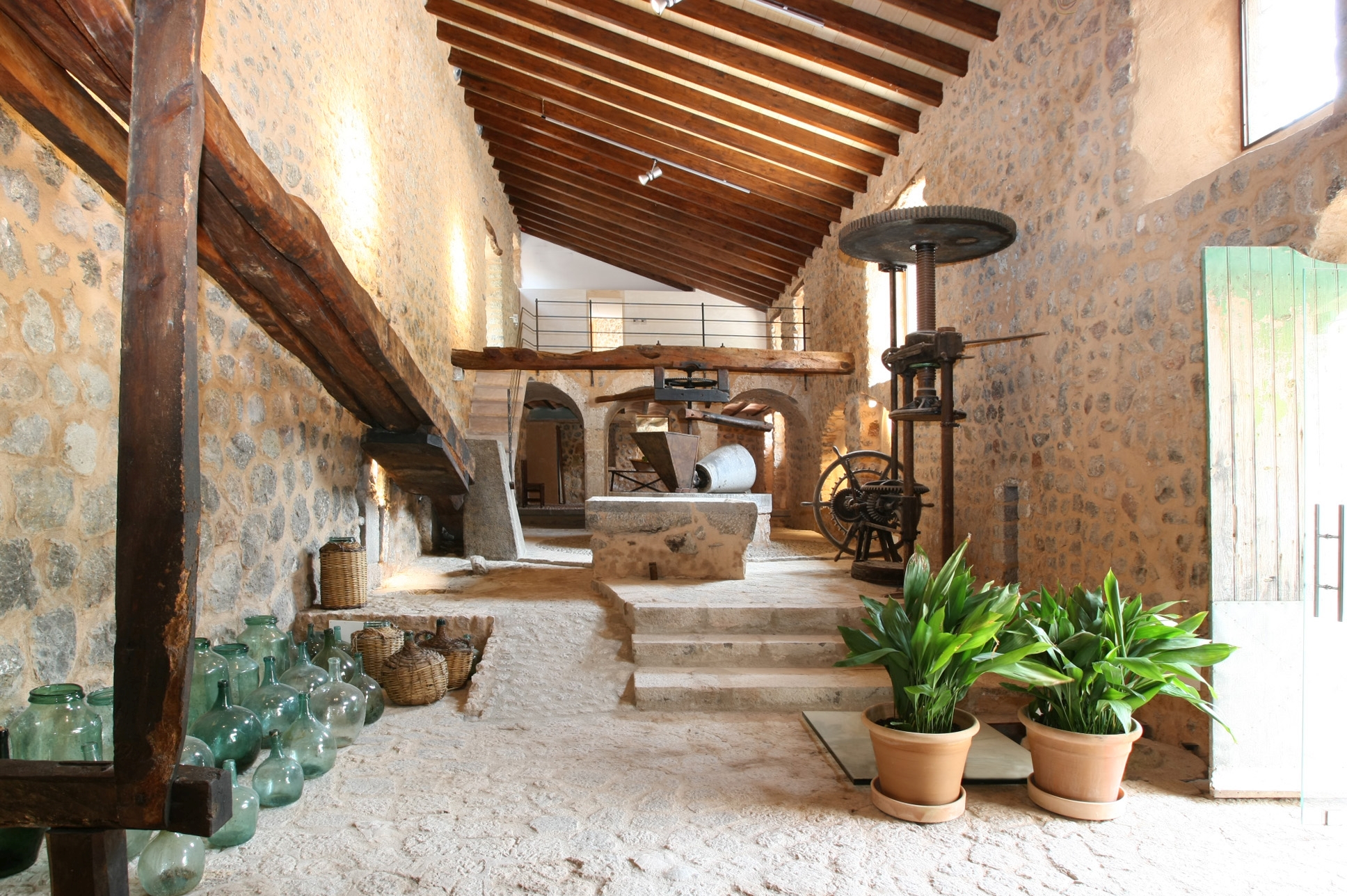 Hallway in La Finca, Mallorca