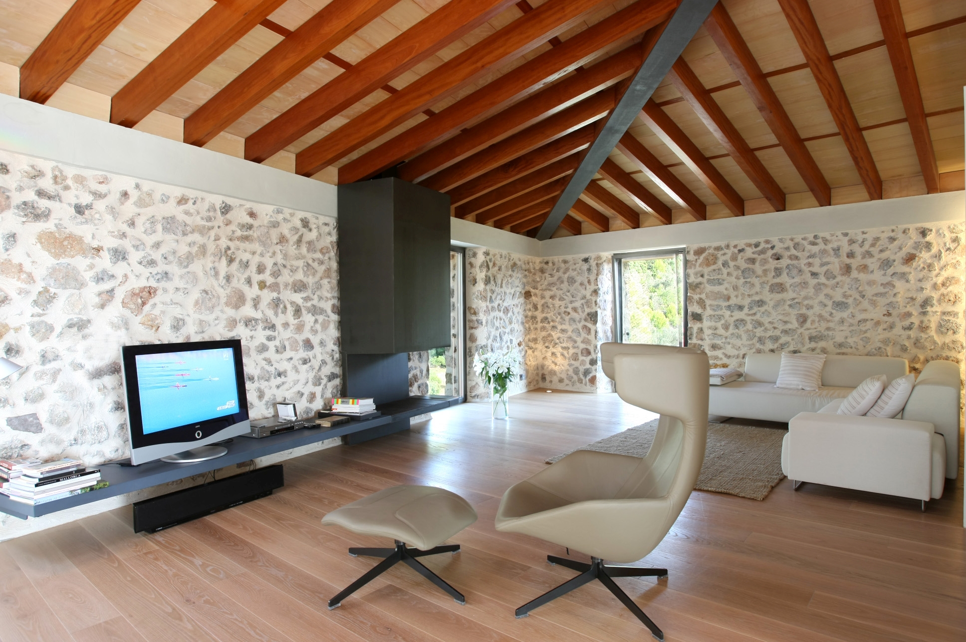 Living bedroom in La Finca, Mallorca