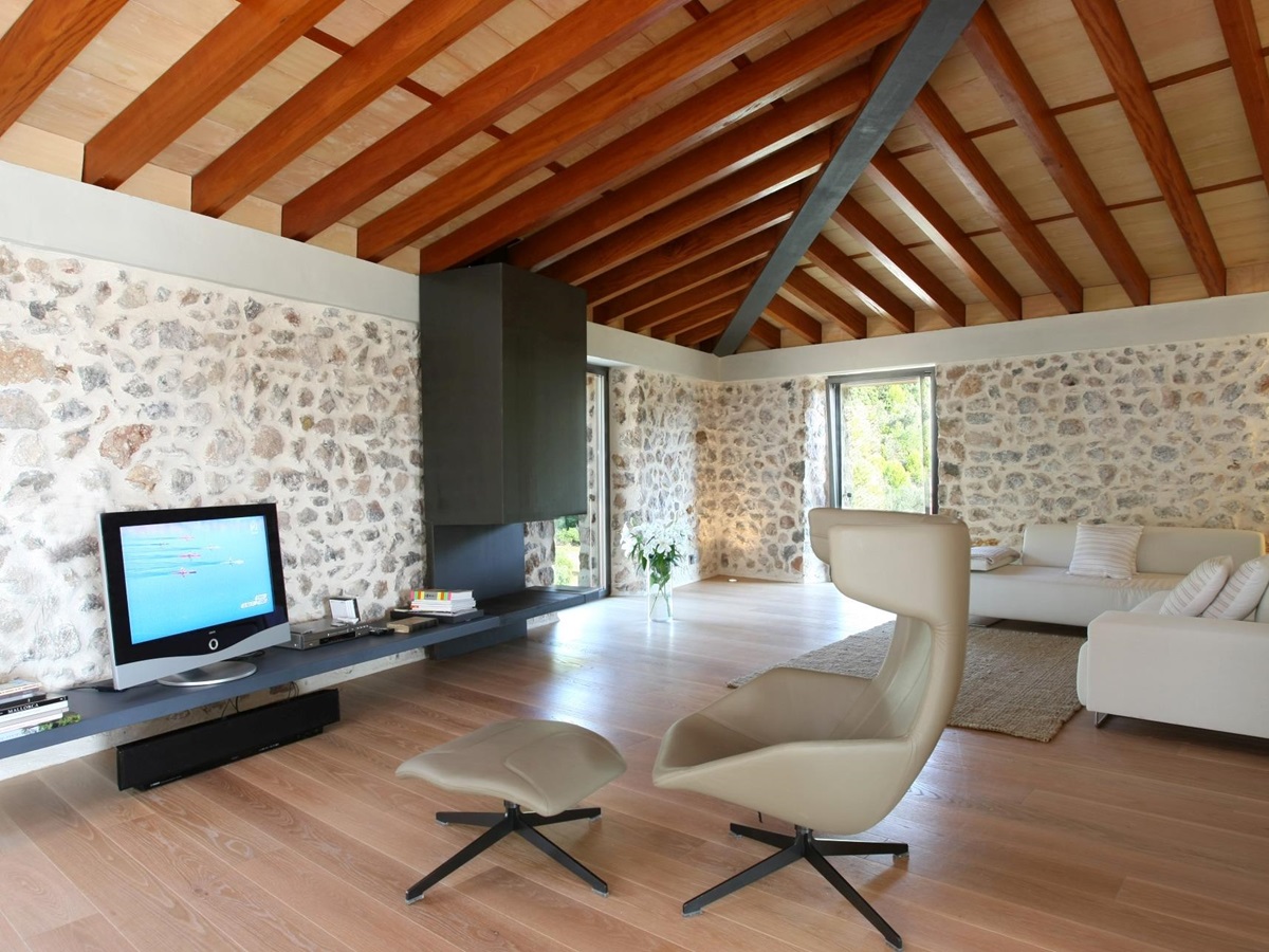 Living bedroom in La Finca, Mallorca