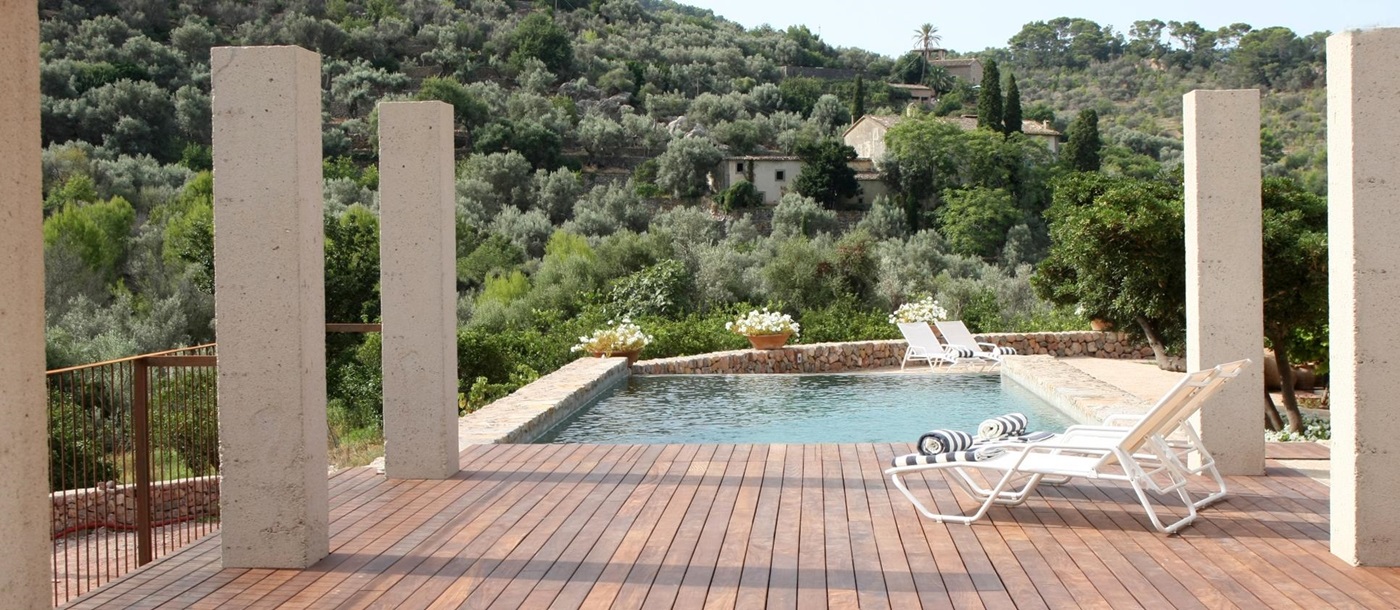 Swimming pool of La Finca, Mallorca