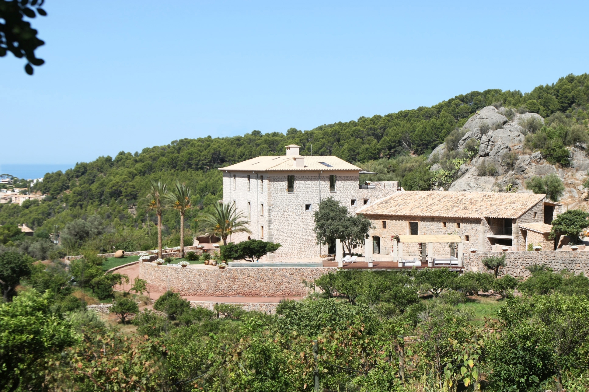 Exteriors of La Finca, Mallorca
