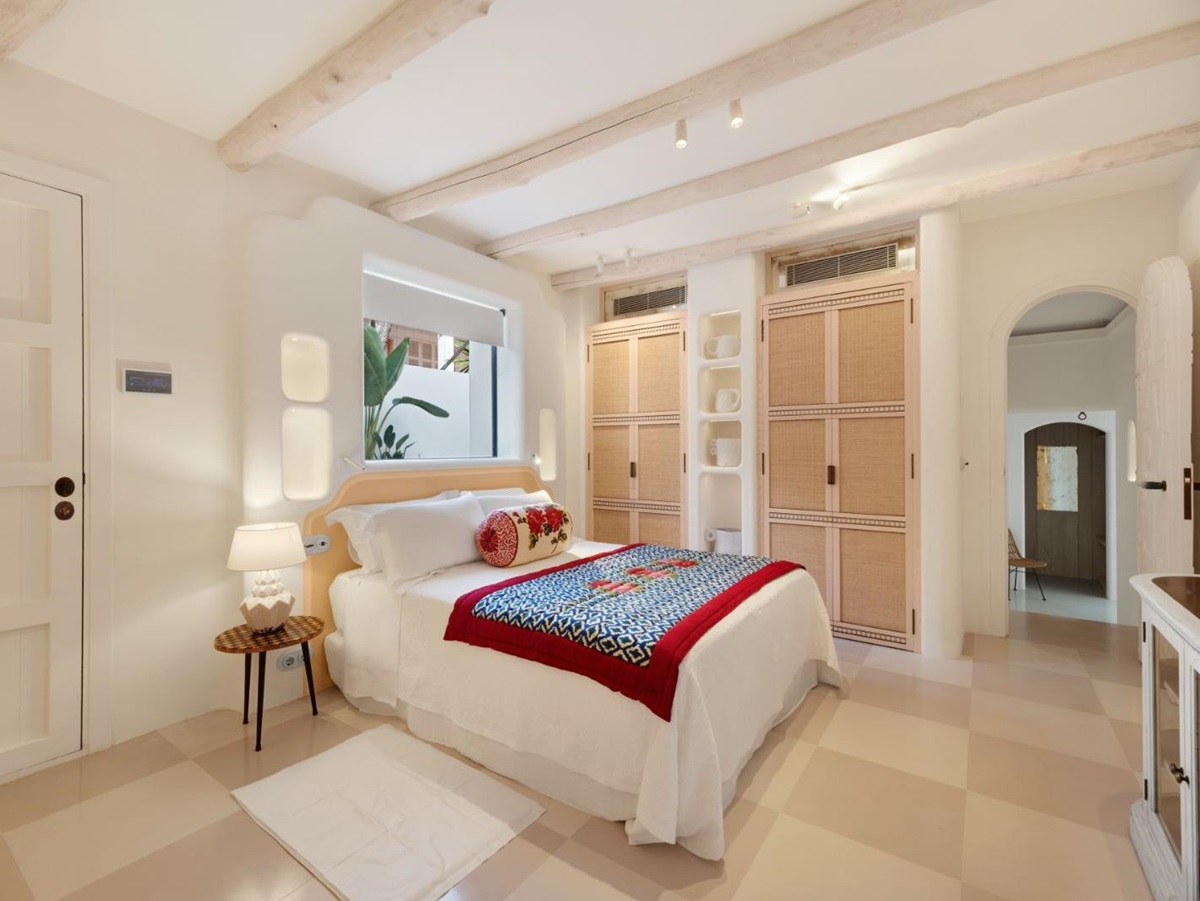Doble bedroom at Sa Font in northeast Malllorca